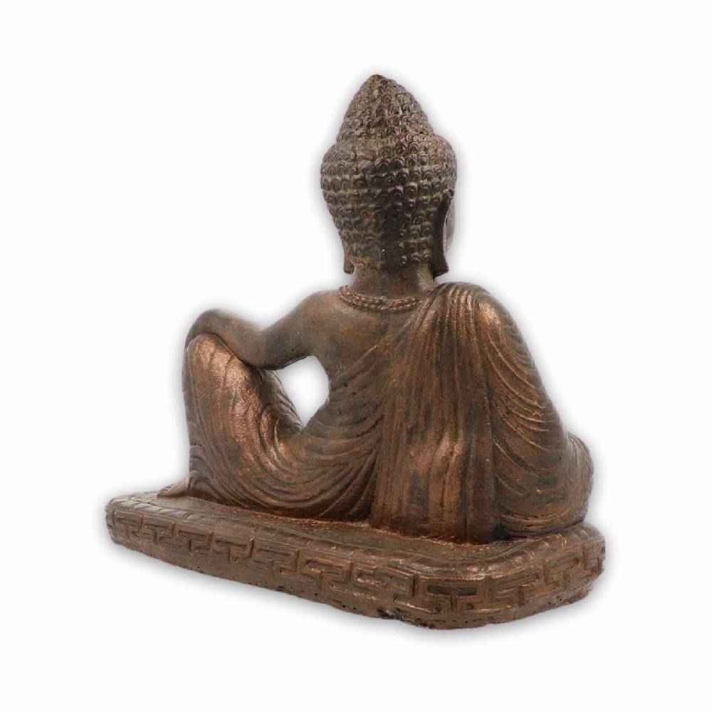 Kunst Und Magie Buddha Statue Skulptur Liegend Steinguss Figur Ca 38x35 Cm