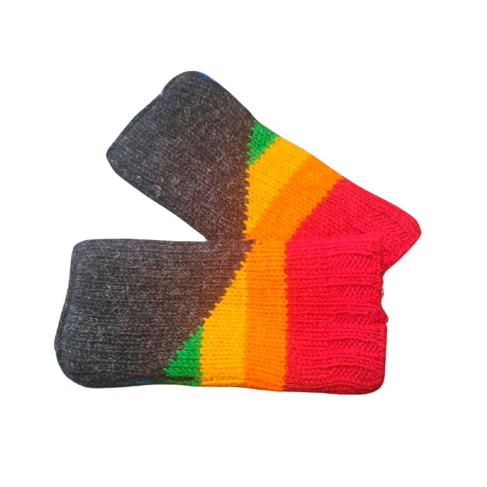 Kunst Und Magie Bunte Armstulpen Stulpen Handwärmer Pulswärmer Handschuhe Wolle Strick Regenbogen