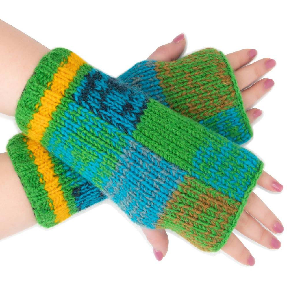 Kunst Und Magie Bunte Damen Armstulpen Stulpen Handwärmer Pulswärmer Handschuhe Wolle Strick