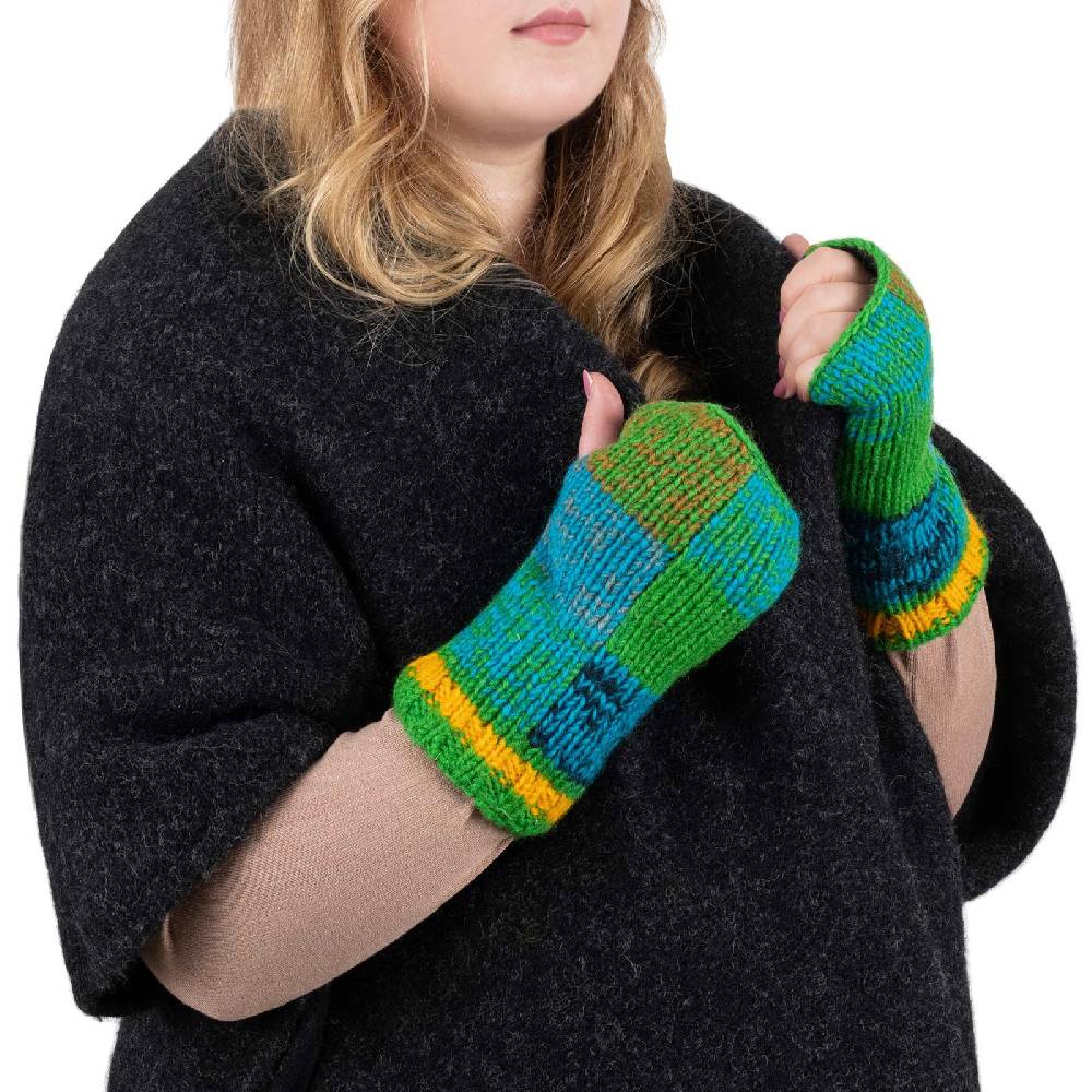 Kunst Und Magie Bunte Damen Armstulpen Stulpen Handwärmer Pulswärmer Handschuhe Wolle Strick