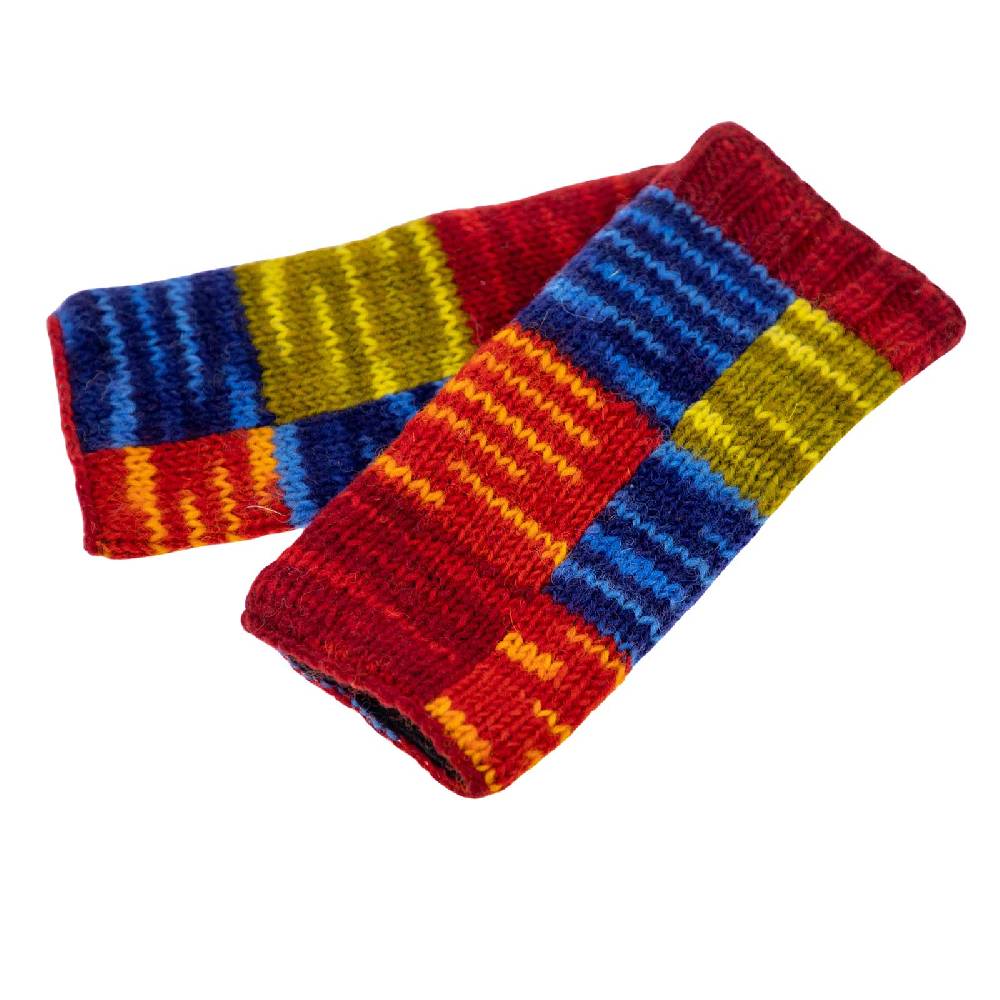 Kunst Und Magie Bunte Damen Armstulpen Stulpen Handwärmer Pulswärmer Handschuhe Wolle Strick