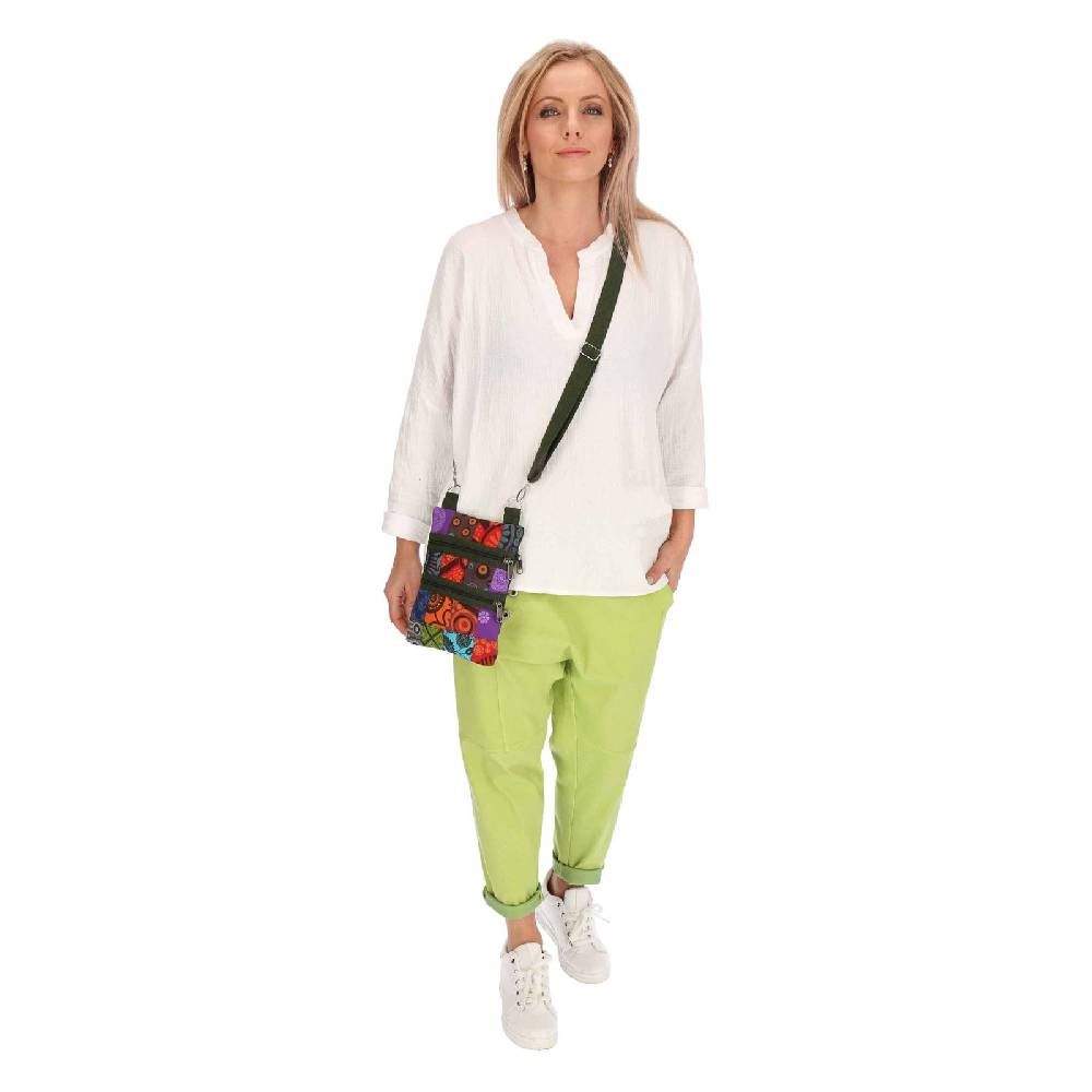 Kunst Und Magie Bunte Damen Handtasche Schultertasche Hippie Umhängetasche Handtasche Goa Tasche Boho Goa Patchwork