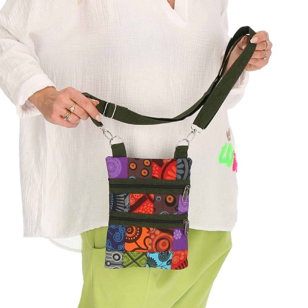 Kunst Und Magie Bunte Damen Handtasche Schultertasche Hippie Umhängetasche Handtasche Goa Tasche Boho Goa Patchwork