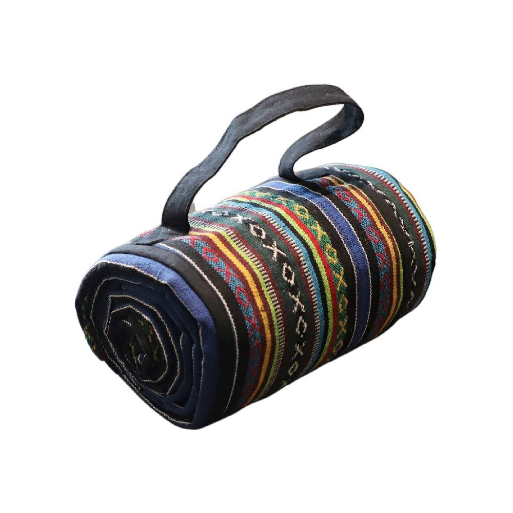 Kunst Und Magie Bunte Handgewebte Familien Yoga & Picknickdecke Strandtuch