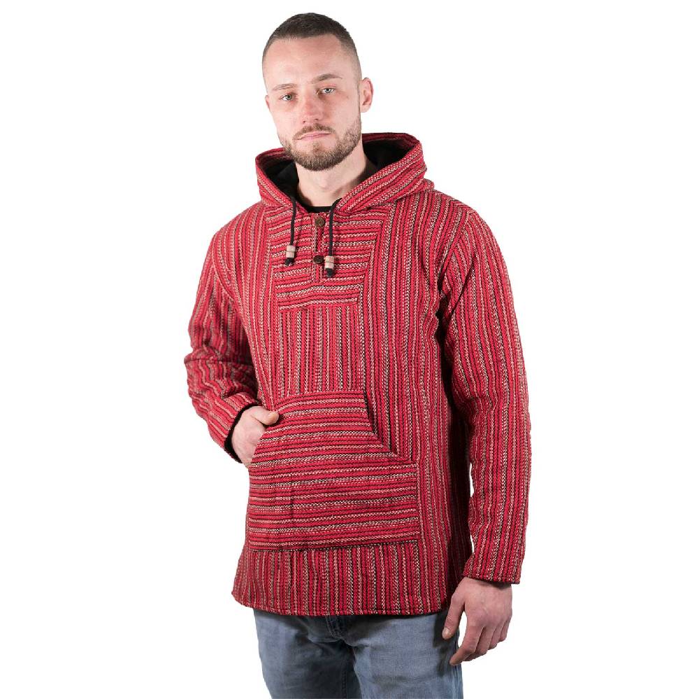 Kunst Und Magie Bunter Kapuzenpulli Kapu Baja Jerga Hoodie Mit Kapuze Und Kängurutaschen Hippie Goa