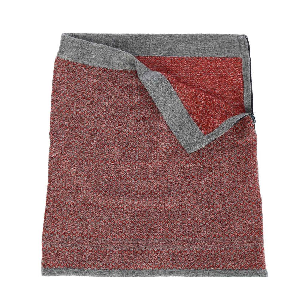 Kunst Und Magie Bunter Strickrock Kurzer Rock Aus Weicher Merinowolle Feinstrick Boho Merino Mini