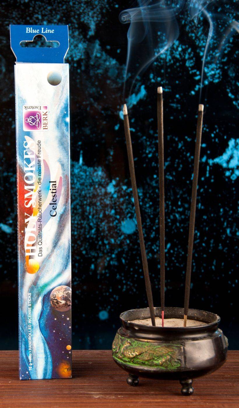 Kunst Und Magie Celestial -Holy Smokes Blue Line Räucherstäbchen Duftstäbchen