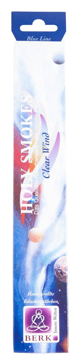 Kunst Und Magie Clear Wind -Holy Smokes Blue Line Räucherstäbchen Duftstäbchen