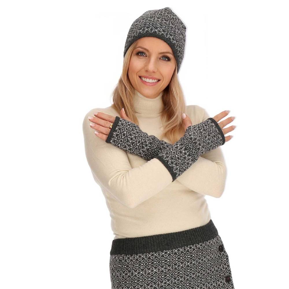 Kunst Und Magie Damen Armstulpen Stulpen Handwärmer Pulswärmer Handschuhe Lammwolle Strick