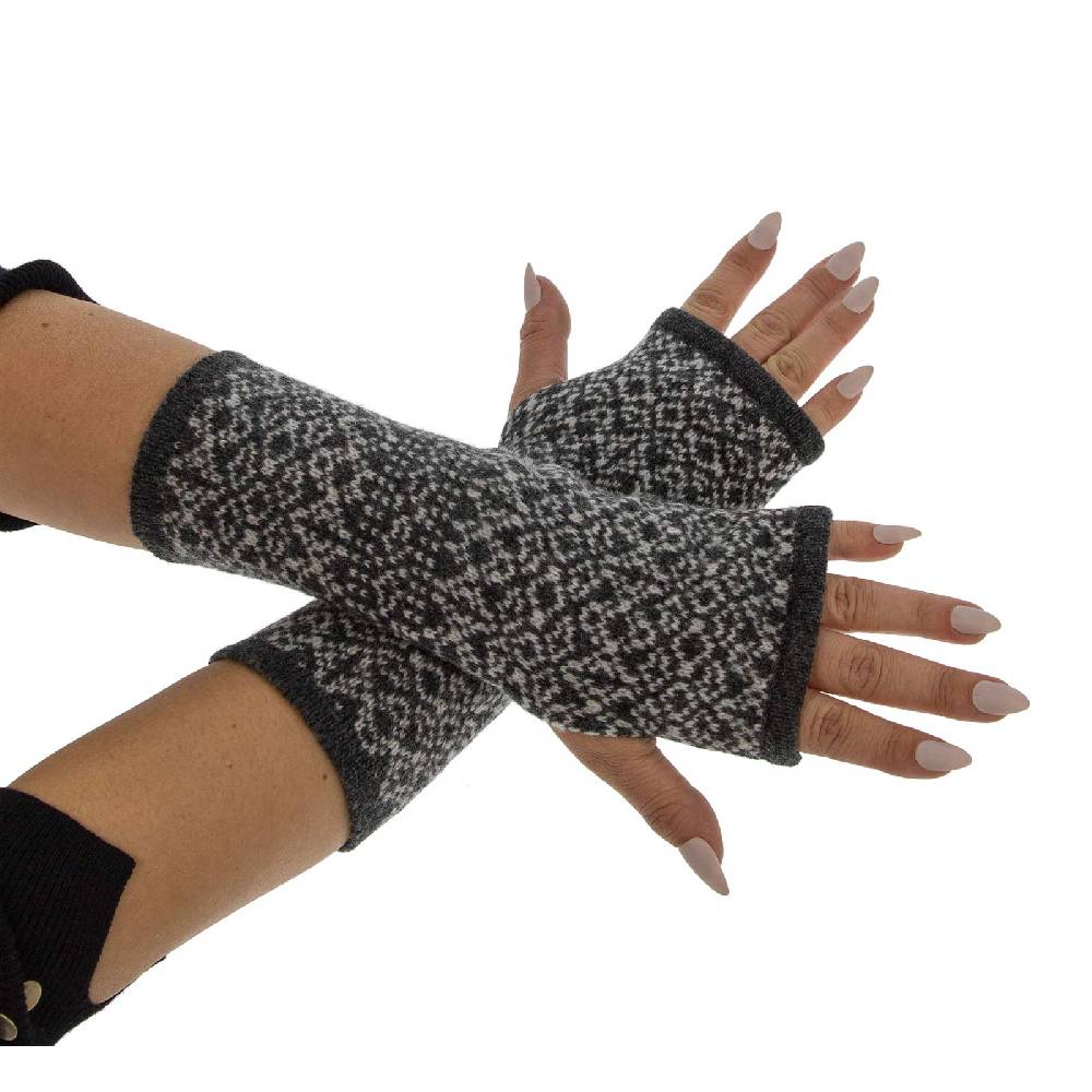 Kunst Und Magie Damen Armstulpen Stulpen Handwärmer Pulswärmer Handschuhe Lammwolle Strick
