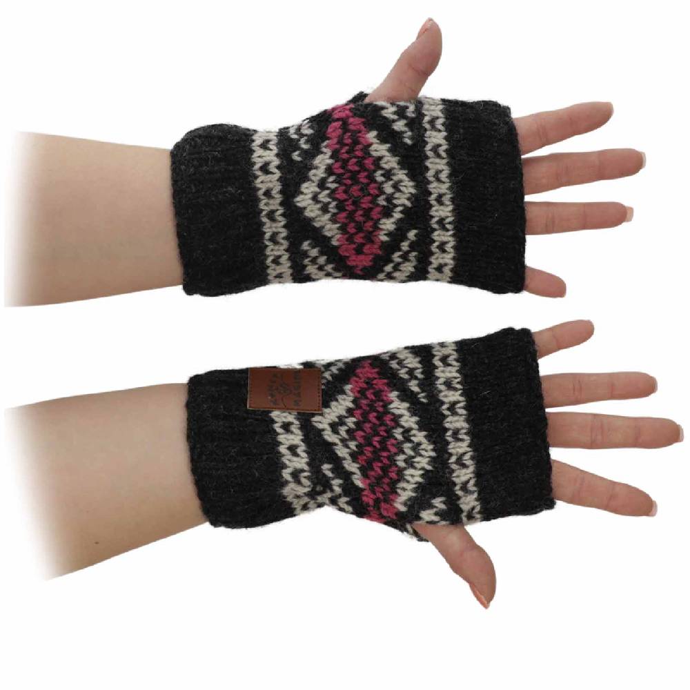 Kunst Und Magie Damen Armstulpen Stulpen Handwärmer Pulswärmer Handschuhe Wolle Strick