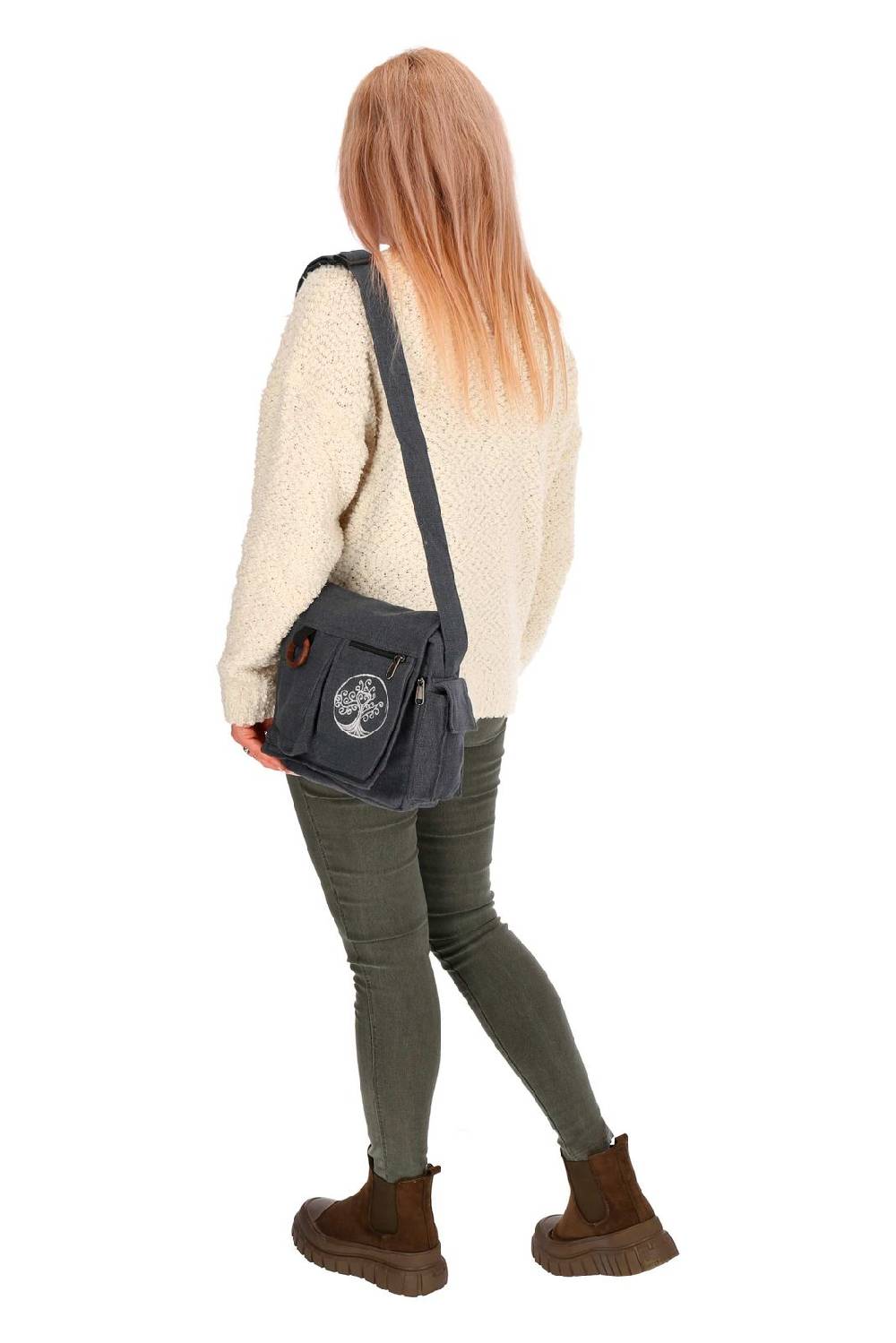 Kunst Und Magie Damen Baum Der Liebe Hippie Handtasche Goa Tasche Mit Schulterriemen Lebensbaum