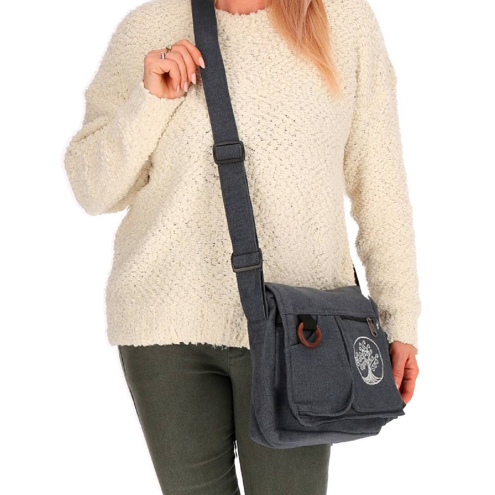 Kunst Und Magie Damen Baum Der Liebe Hippie Handtasche Goa Tasche Mit Schulterriemen Lebensbaum