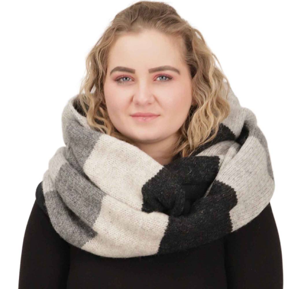 Kunst Und Magie Damen Kapuzenschal Loop Schal Hoodie Schalmütze Poncho Aus Wolle Gestrickt