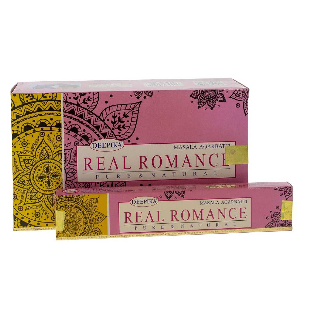 Kunst Und Magie Deepika Real Romance Masala Räucherstäbchen 12er Großpackung 180Gr