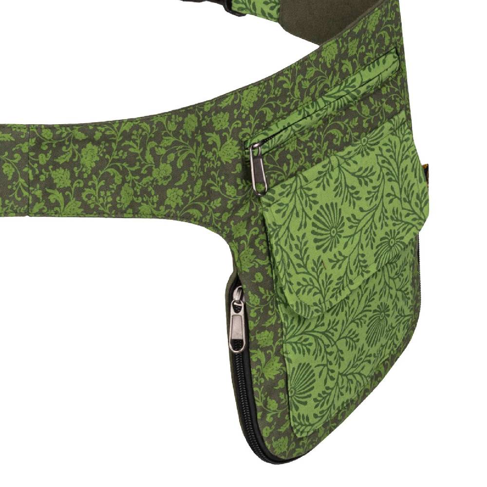 Kunst Und Magie Doppel Bauchtasche Sidebag Gürteltasche Festivaltasche Hippie Goa Hüfttasche Hipbag Gassitasche