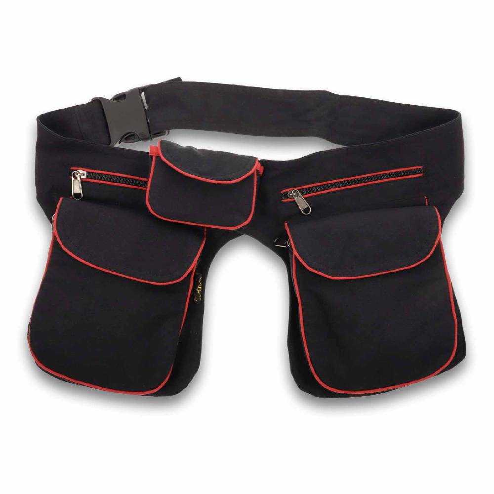 Kunst Und Magie Doppel Bauchtasche Sidebag Gürteltasche Festivaltasche Hippie Goa Hüfttasche Hipbag