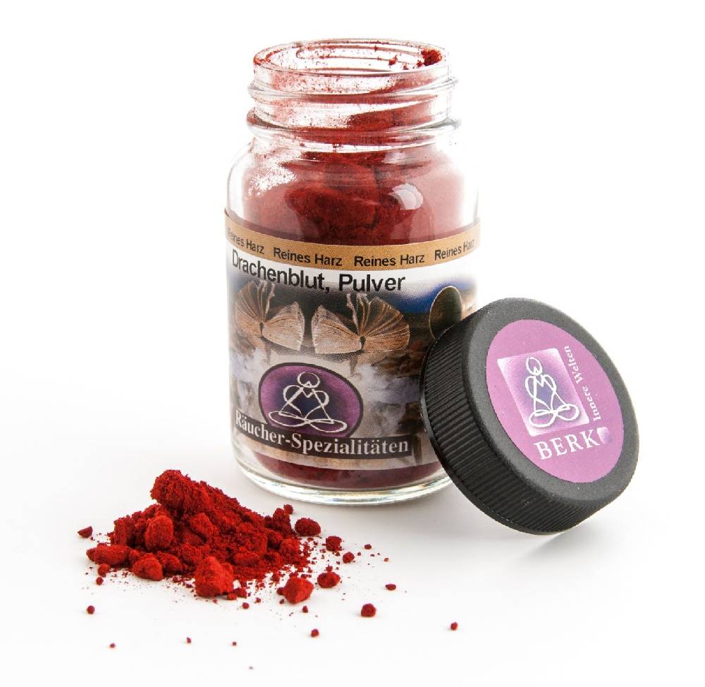 Kunst Und Magie Drachenblut Pulver - Schutz - Erdung Reine Harze Berk Holy Smokes