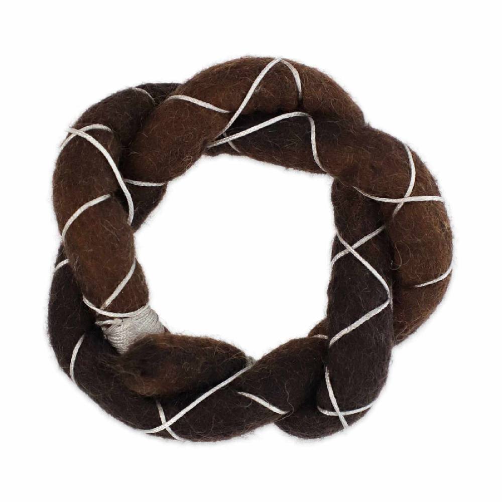 Kunst Und Magie Dreadspirale Dreadschmuck Zopfhalter Aus Filz Spiral Lock Scrounchi Haarband Bunt