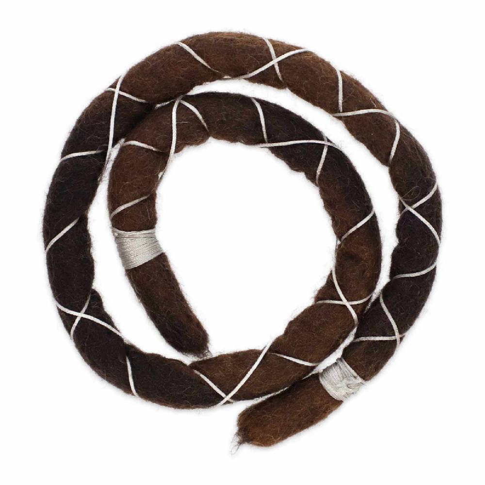 Kunst Und Magie Dreadspirale Dreadschmuck Zopfhalter Aus Filz Spiral Lock Scrounchi Haarband Bunt