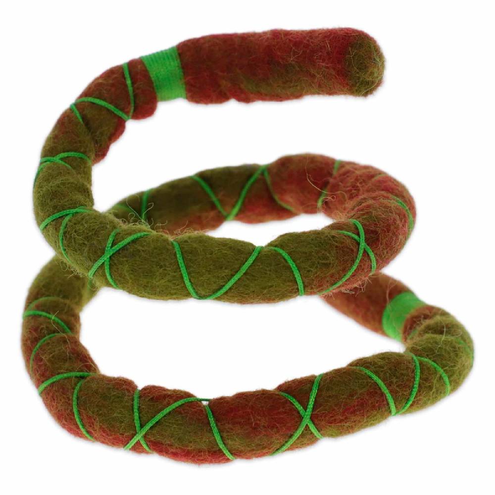 Kunst Und Magie Dreadspirale Dreadschmuck Zopfhalter Aus Filz Spiral Lock Scrounchi Haarband Bunt