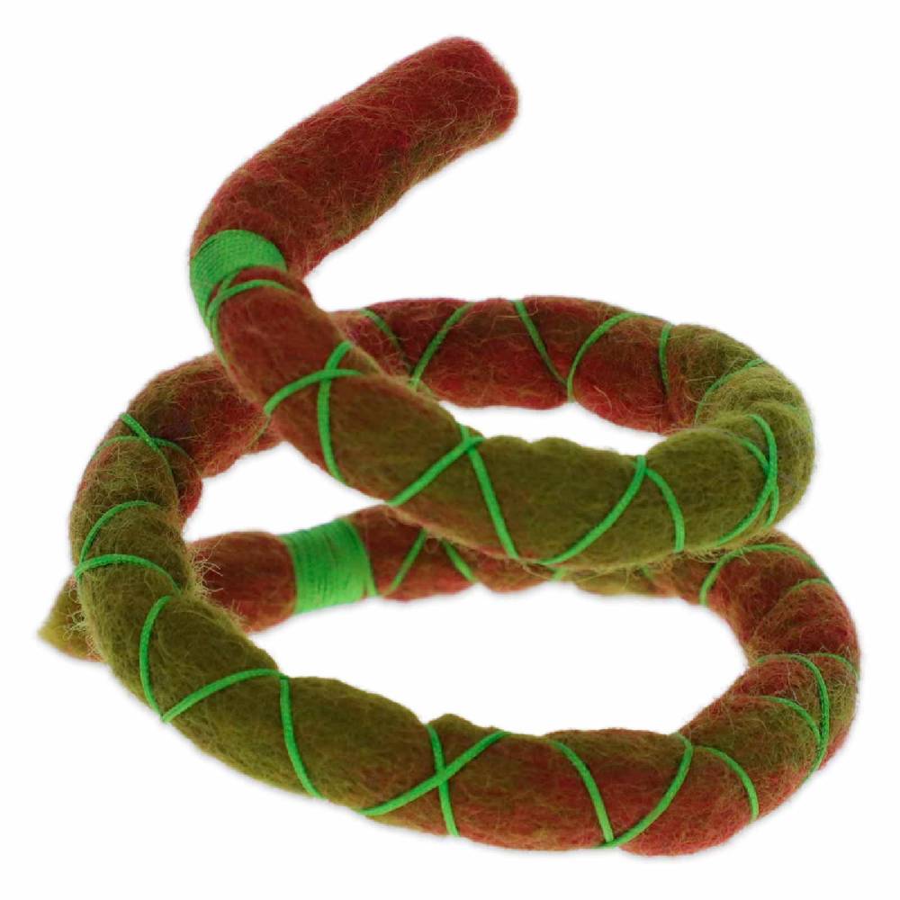 Kunst Und Magie Dreadspirale Dreadschmuck Zopfhalter Aus Filz Spiral Lock Scrounchi Haarband Bunt