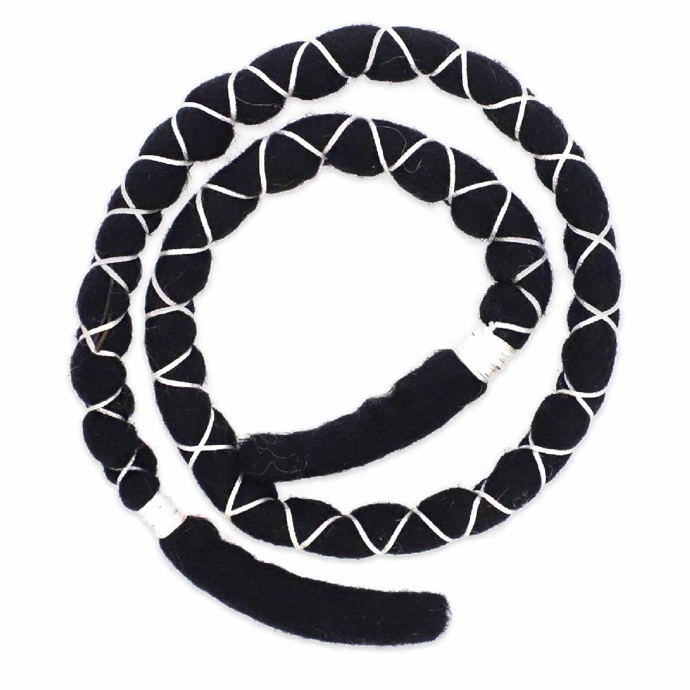 Kunst Und Magie Dreadspirale Dreadschmuck Zopfhalter Aus Filz Spiral Lock Scrounchi Haarband