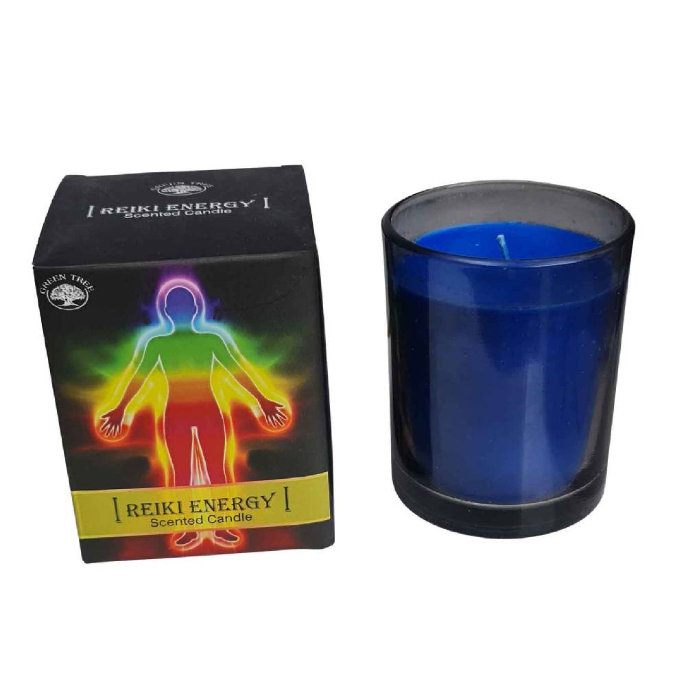 Kunst Und Magie Duftkerze Reiki Energy - Green Tree Spirituelle Kerzen