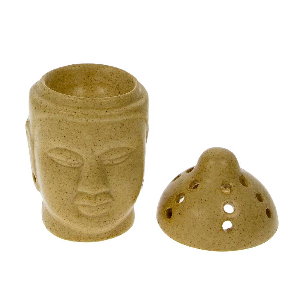 Kunst Und Magie Duftlampe Buddha Aromalampe Räuchergefäß Räucherschale Aus Keramik Ca 14cm