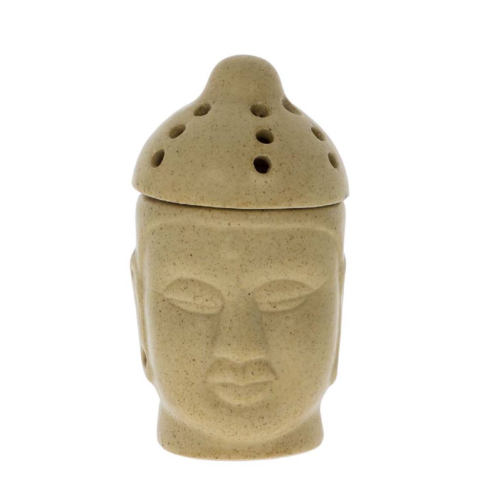Kunst Und Magie Duftlampe Buddha Aromalampe Räuchergefäß Räucherschale aus Keramik ca 14cm