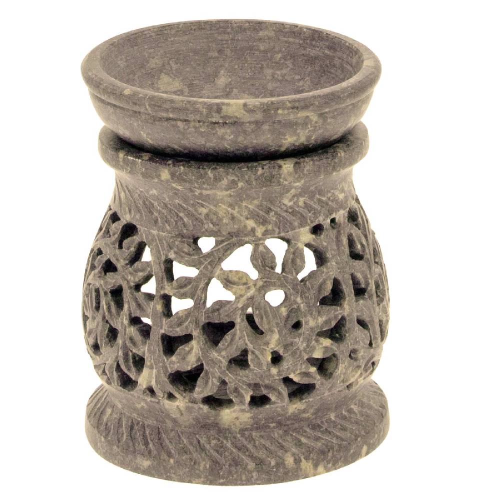 Kunst Und Magie Duftlampe Räucherstövchen Räucherschale Räuchergefäß Speckstein 10,5cm