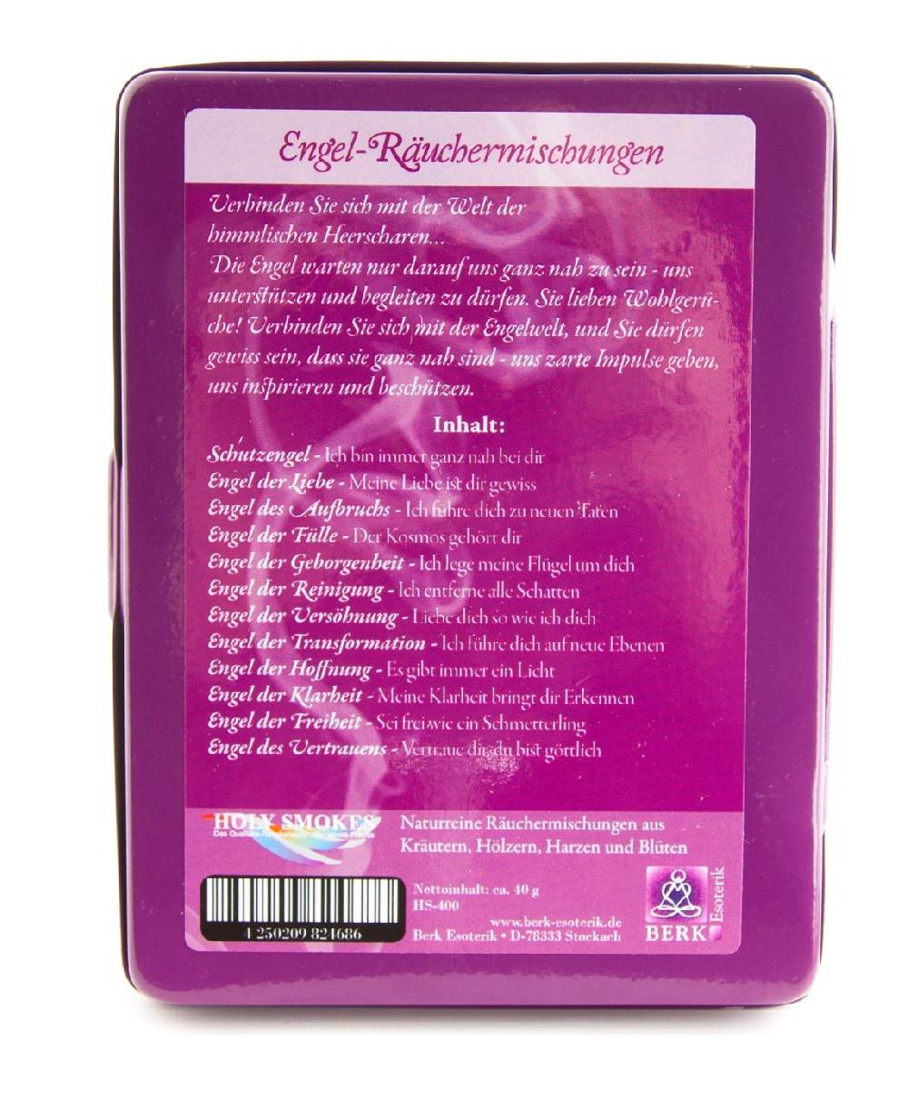Kunst Und Magie Engel-Räuchermischungen Set Räucherwerk Holy Smokes