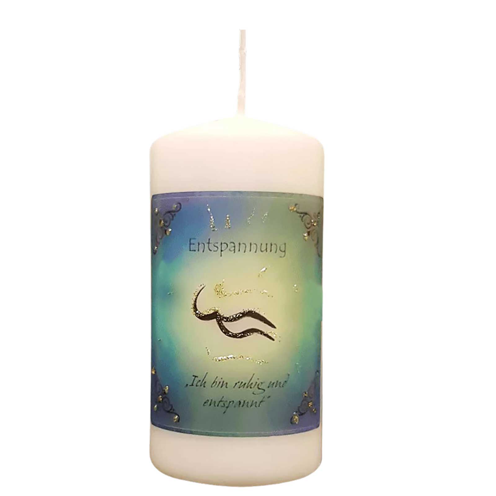 Kunst Und Magie Engelalm Energiekerze Engelalm Kerze - Entspannung