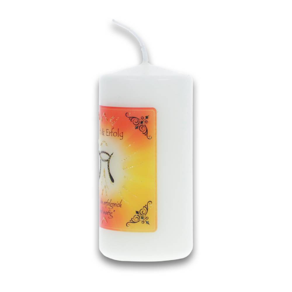 Kunst Und Magie Engelalm Energiekerze Kraft & Erfolg - Spirituelle Kerze