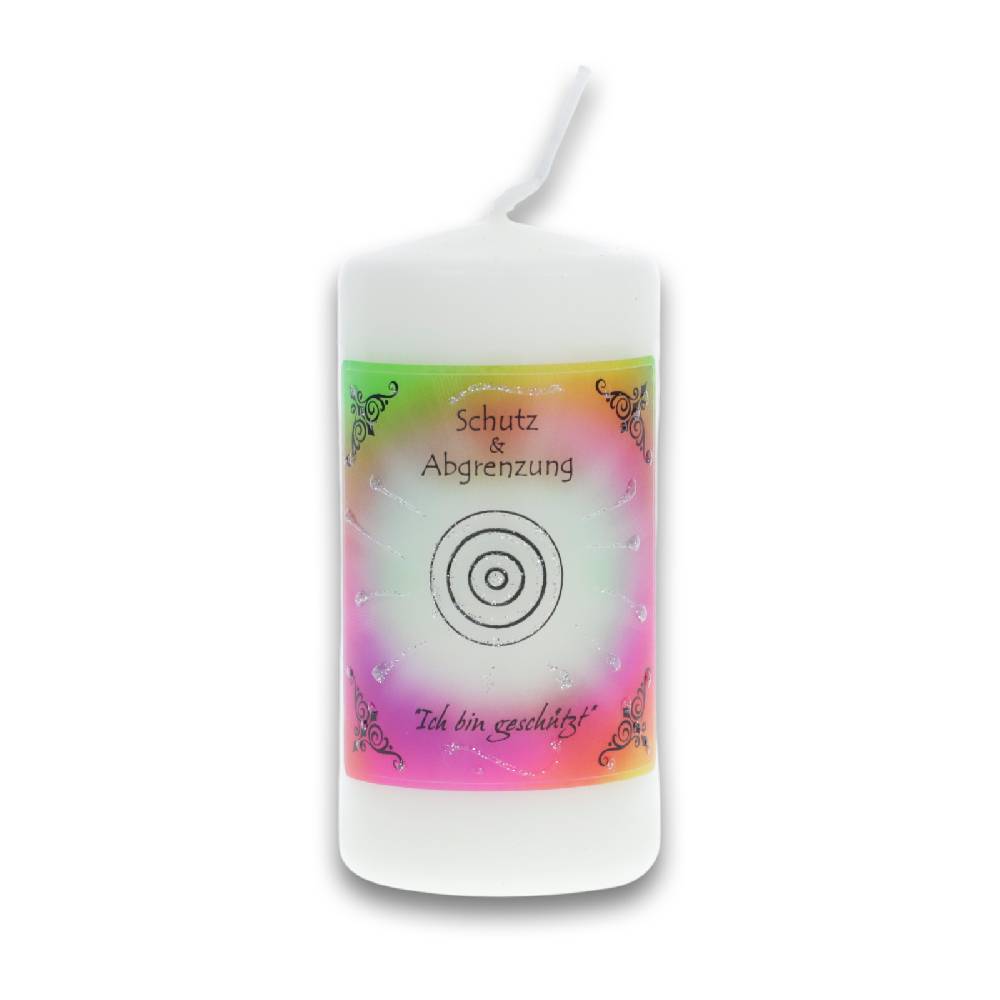 Kunst Und Magie Engelalm Energiekerze Schutz & Abgrenzung Spirituelle Kerze