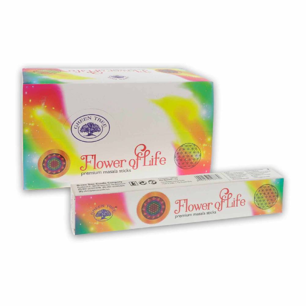 Kunst Und Magie Flower Of Live Tree Green Tree Räucherstäbchen Duftstäbchen Blume Des Lebens