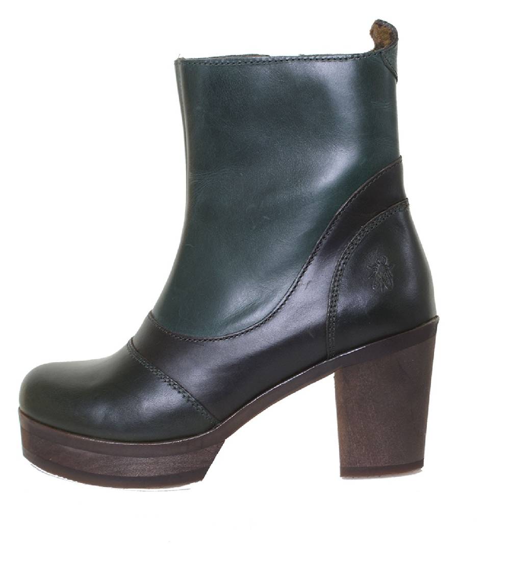 Kunst Und Magie Fly London 70er Retro Stiefelette Hesh Rug Lederstiefel