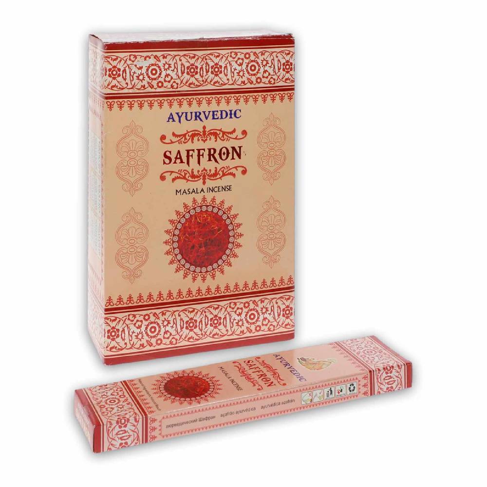 Kunst Und Magie Goloka Ayurvedic Safran Räucherstäbchen