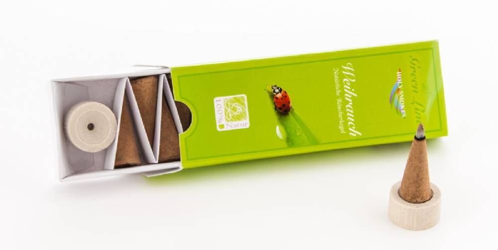 Kunst Und Magie Green Line Weihrauch - Räucherkegel Holy Smokes Duftkegel