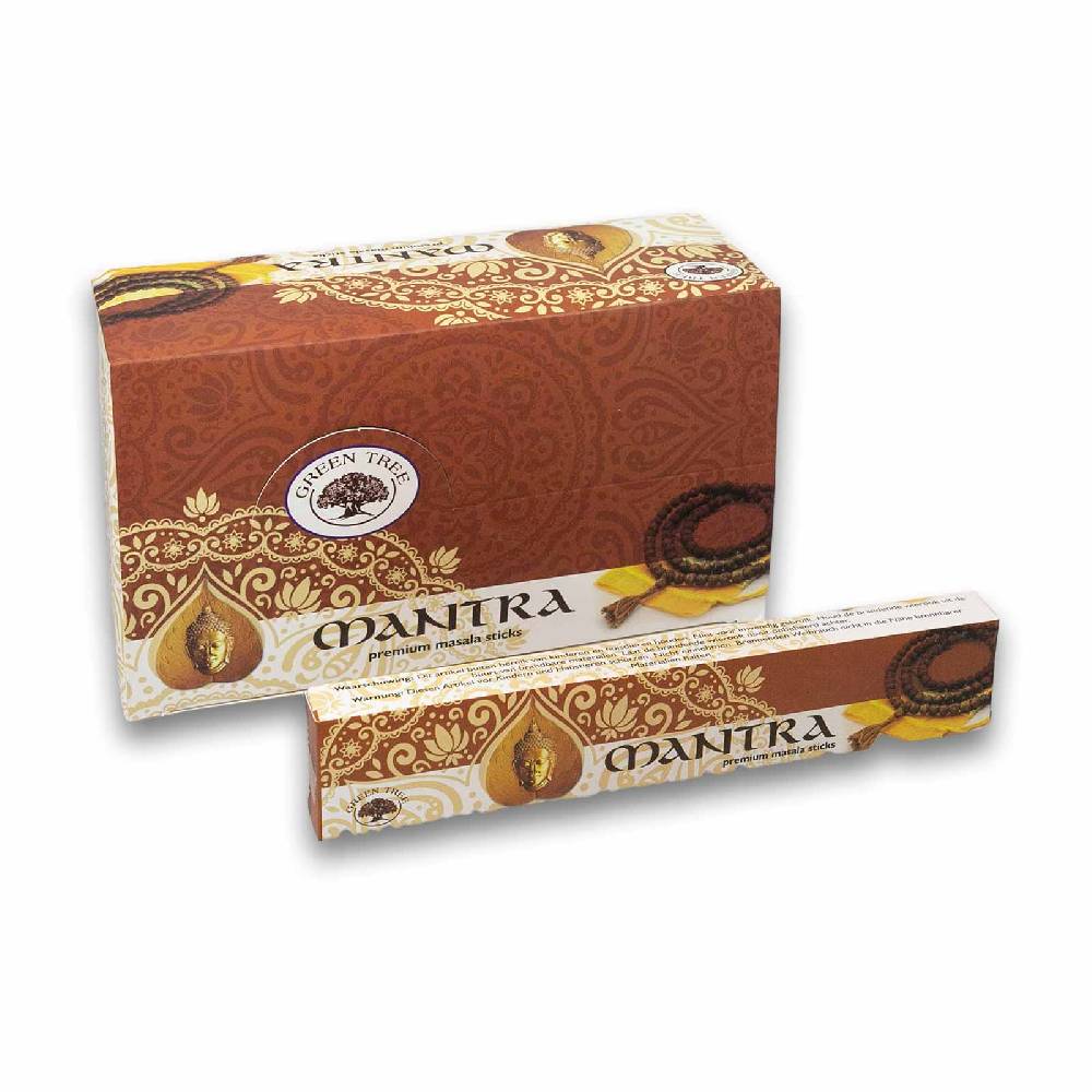 Kunst Und Magie Green Tree Mantra Räucherstäbchen Vegane Duftstäbchen