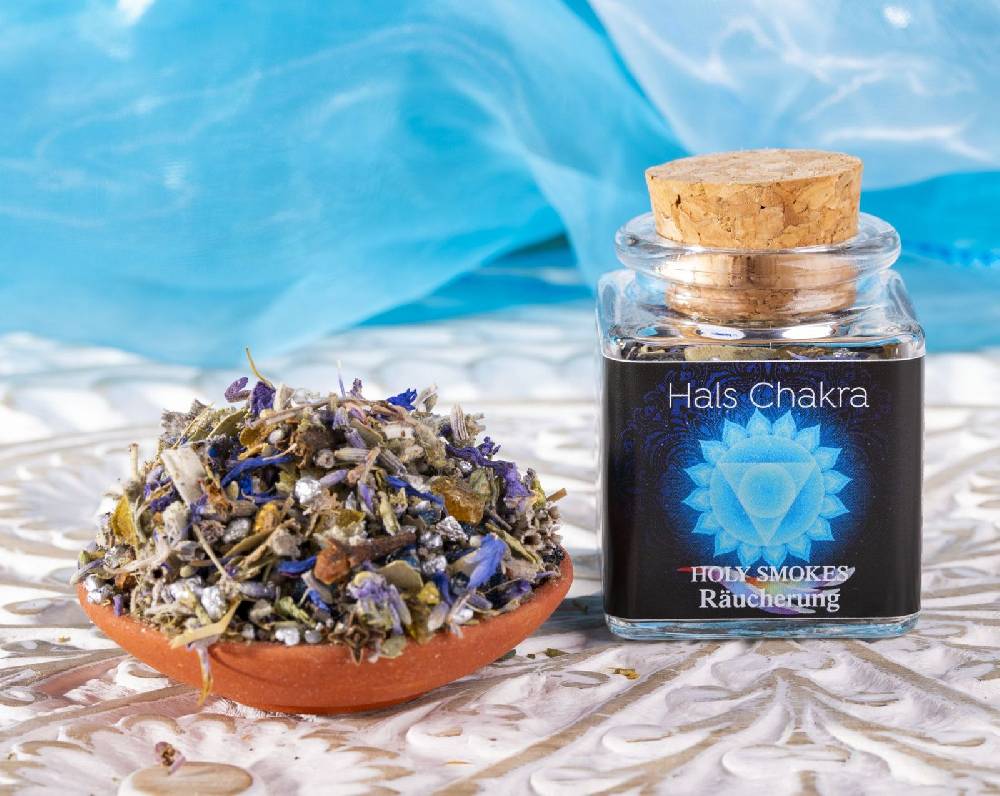 Kunst Und Magie Hals - Chakra Räuchermischung Vishudda Holy Smokes Räucherung