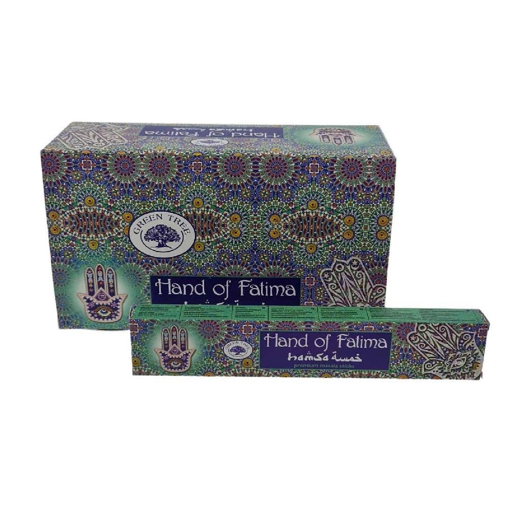 Kunst Und Magie Hand of Fatima Tree Green Tree Räucherstäbchen Duftstäbchen