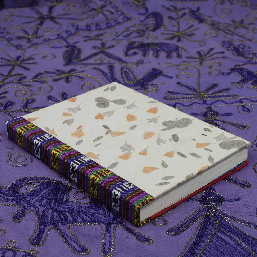 Kunst Und Magie Handgemachtes Notizbuch Aus Nepal Tagebuch Aus Nachhaltigem Lokta Papier Poesiealbum