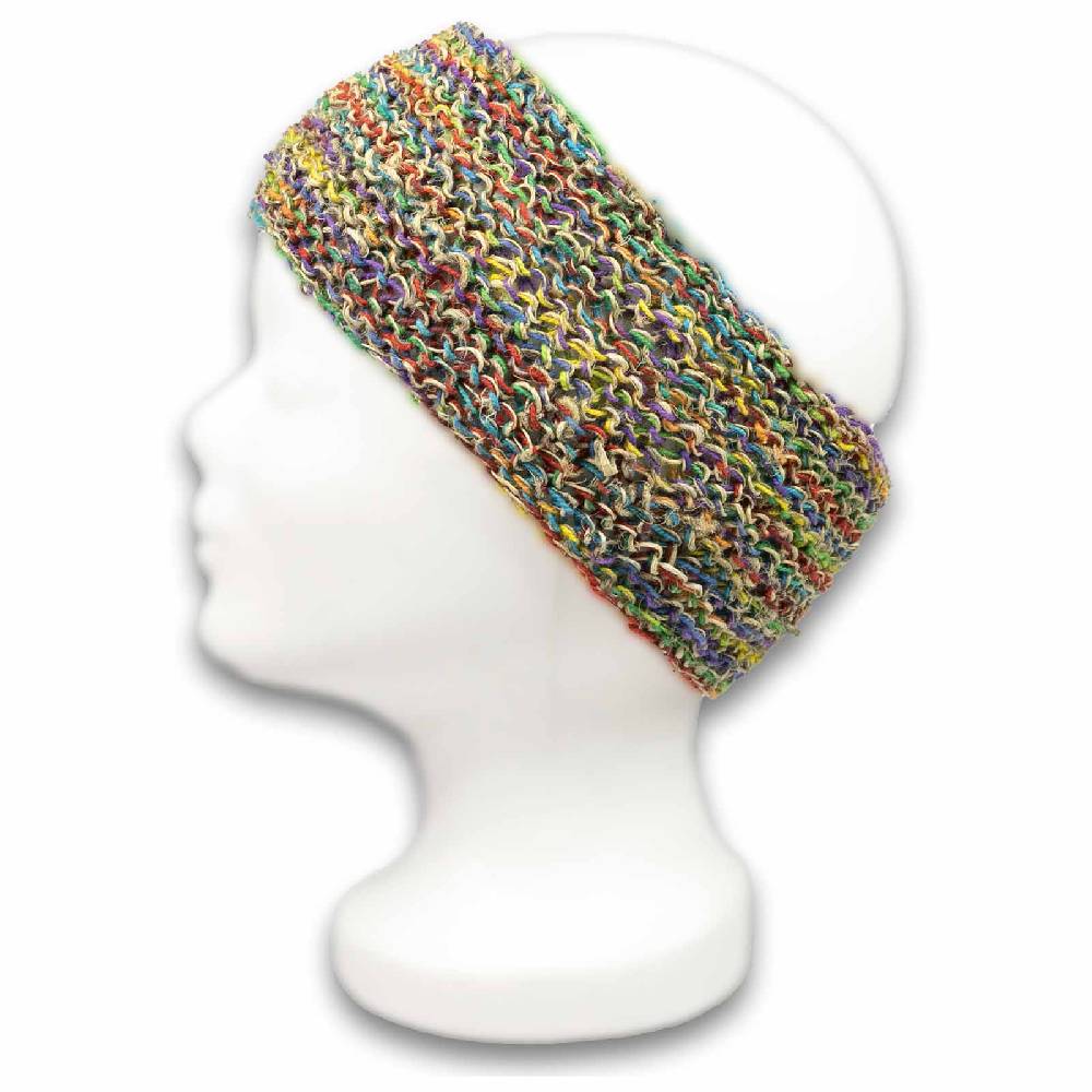 Kunst Und Magie Hanf Dreadtube Stirnband Koftuch aus Hanf Beanie Natur Hippie Goa Dreads Nachhaltig