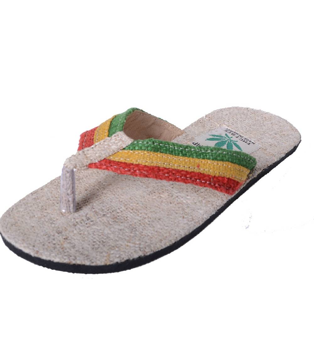 Kunst Und Magie Hanf Sandale "Jamaica"-Style - Herren Sommersandale