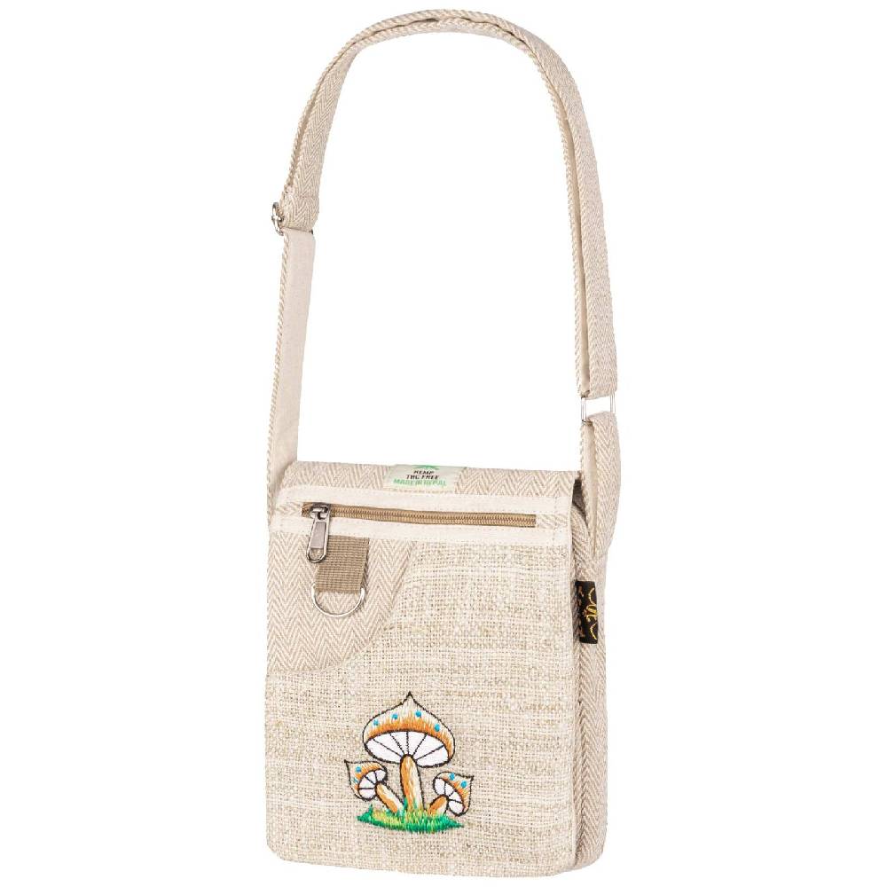 Kunst Und Magie Hanf Schultertasche Hippie Handtasche Goa Tasche Crossbag Schulterriemen Damen Herren