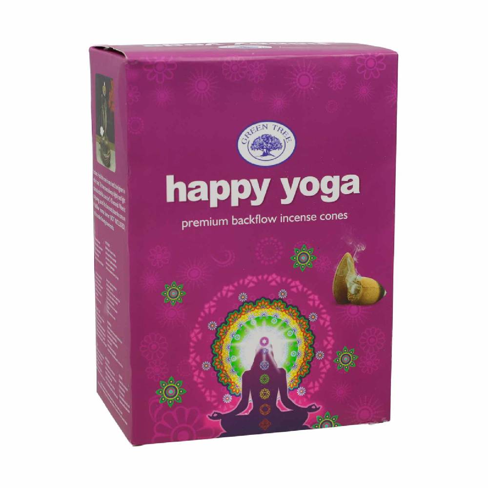 Kunst Und Magie Happy Yoga Räucherkegel Cones Dhoop Rückfluss Duftkegel Green Tree