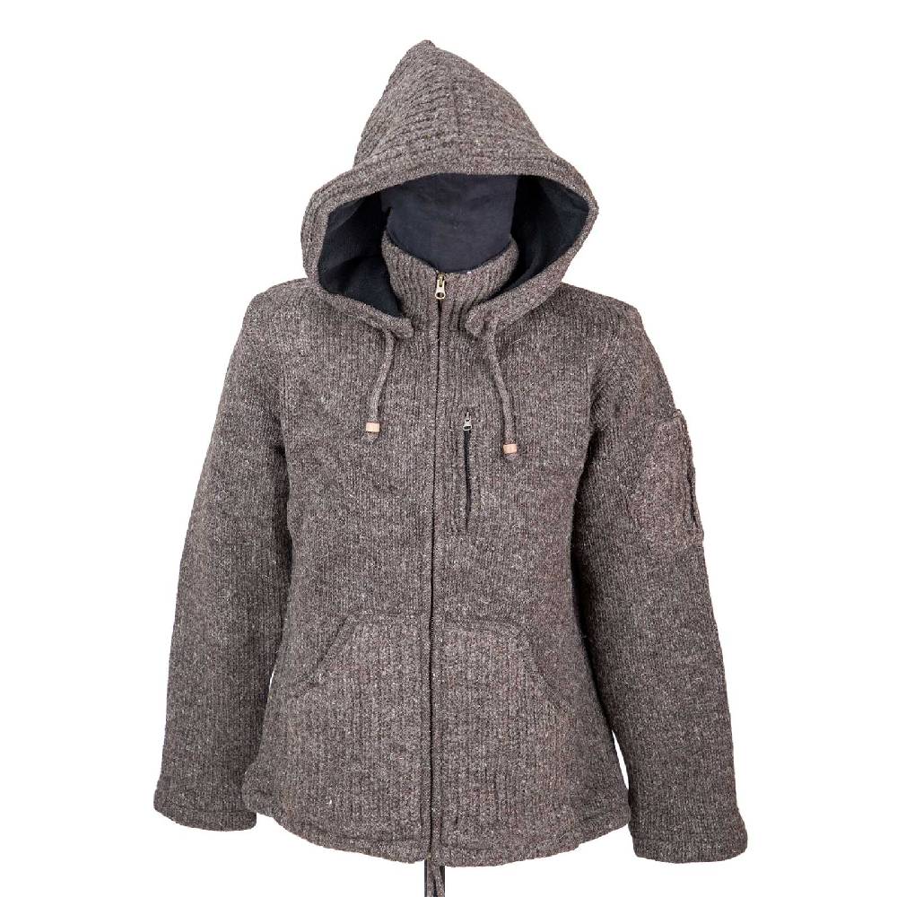 Kunst Und Magie Herren Strickjacke Schurwolle Klassich Nordisch Wolle Jacke Mit Kapuze Schurwolle