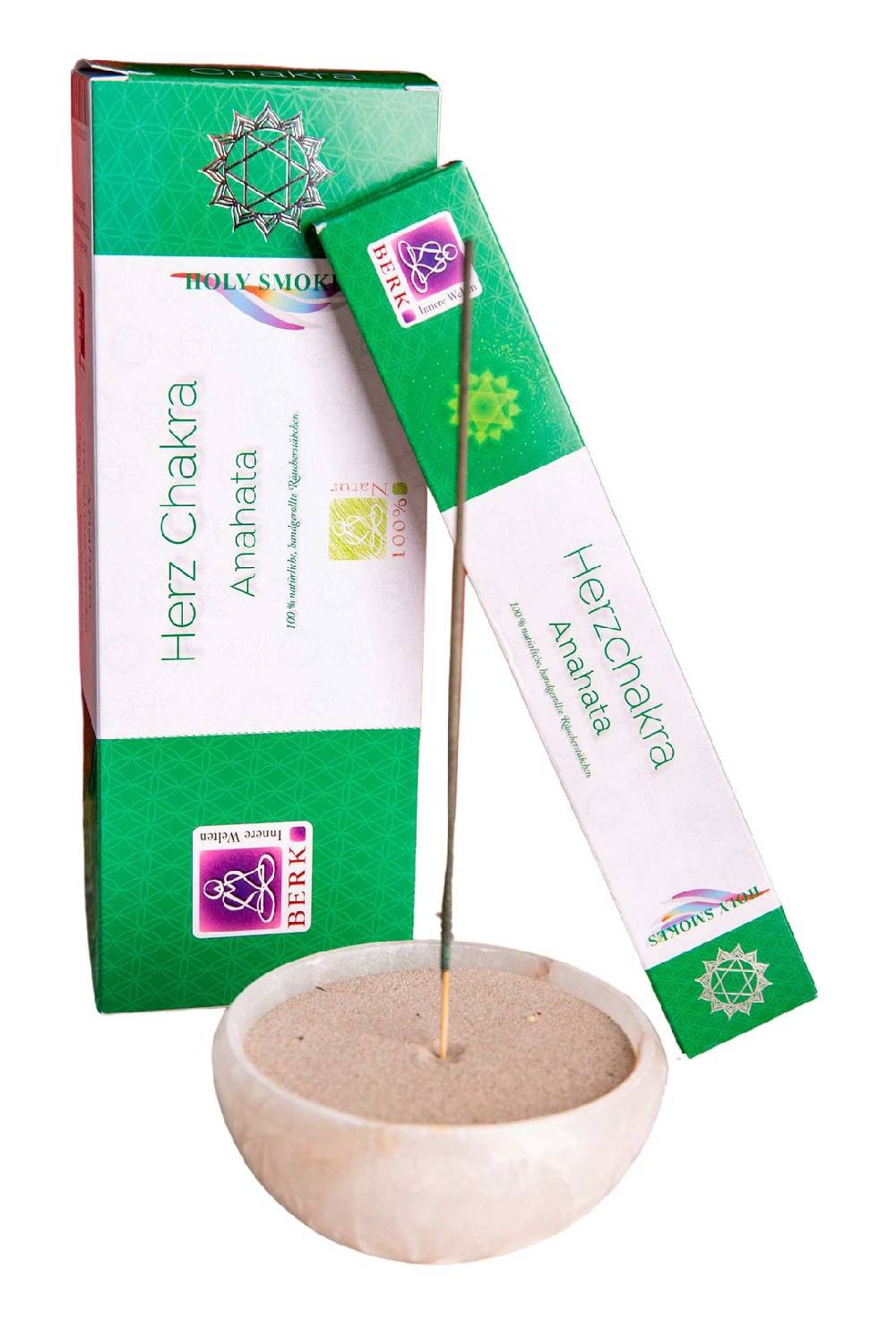 Kunst Und Magie Herz-Chakra Anahata Räucherstäbchen - Holy Smokes Chakra Duftstäbchen