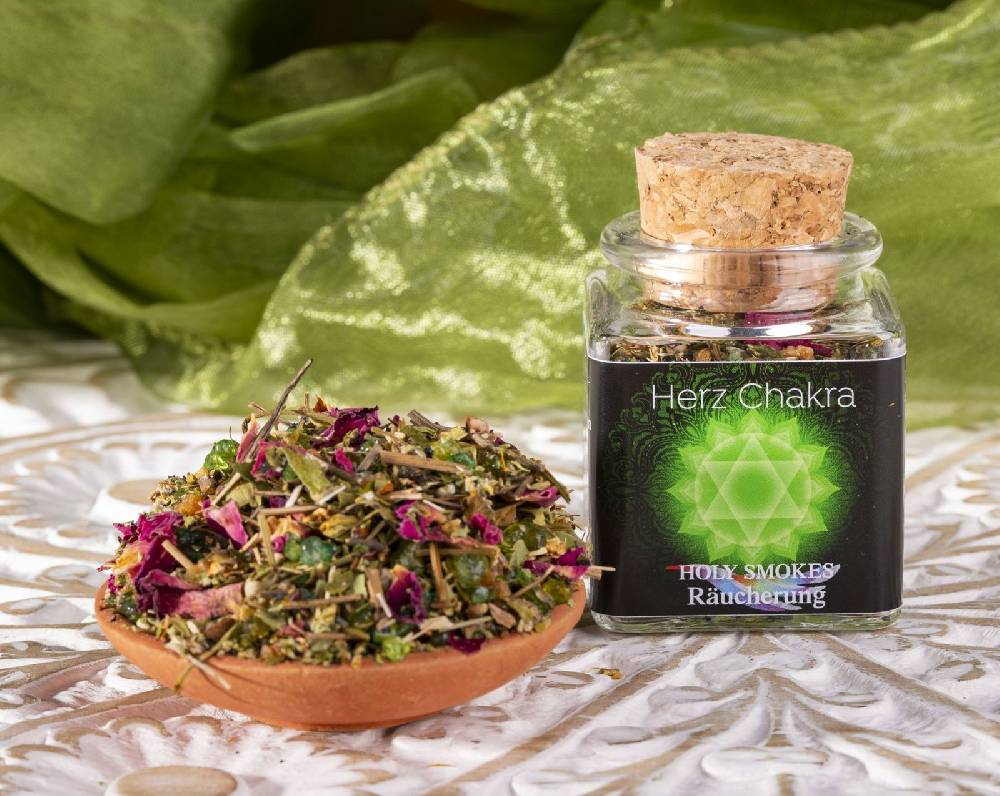Kunst Und Magie Herzchakra - Chakra Räuchermischung Anahata Holy Smokes Räucherung